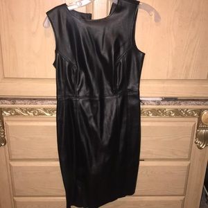 INC Pleather Dress